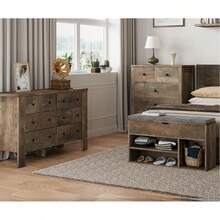 Storage Benches & Ottomans - Brown - View 5