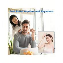 SOKANY Electric Scalp Massager, Type-C Charging (Including 500mAh Lithium Battery).Three-Speed Speed Adjustment, One-Button Free Switching.ABS Material.Suitable For Head, Neck, Arm And Leg Massage. - Multicolor - View 9