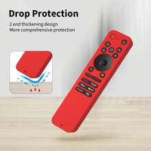 Funda protectora de silicona compatible con el control remoto de TV OLED inteligente 2025, funda antideslizante para el control remoto de TV OLED (control remoto no incluido) - Multicolor - Ver 3
