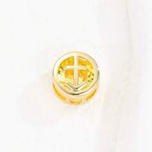 1PC Fashion High-End Shiny Elegant Simple Twelve Constellations Teardrop Birthstone Crystal Zirconia Pendant Gold Stainless Steel Necklace Clavicle Chain, Suitable For Daily Wear By Women, Can Be Given As A Gift To Family And Friends - Multicolor - View 16