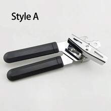 Dụng cụ mở lon đa năng 3 trong 1 bằng thép không gỉ, dụng cụ mở lon thủ công chuyên nghiệp, dụng cụ mở chai, dụng cụ nhà bếp. - Xem 2