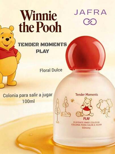 Disney POOH Colaboración JAFRA Colonia para bebé, para los bebés más tiernos