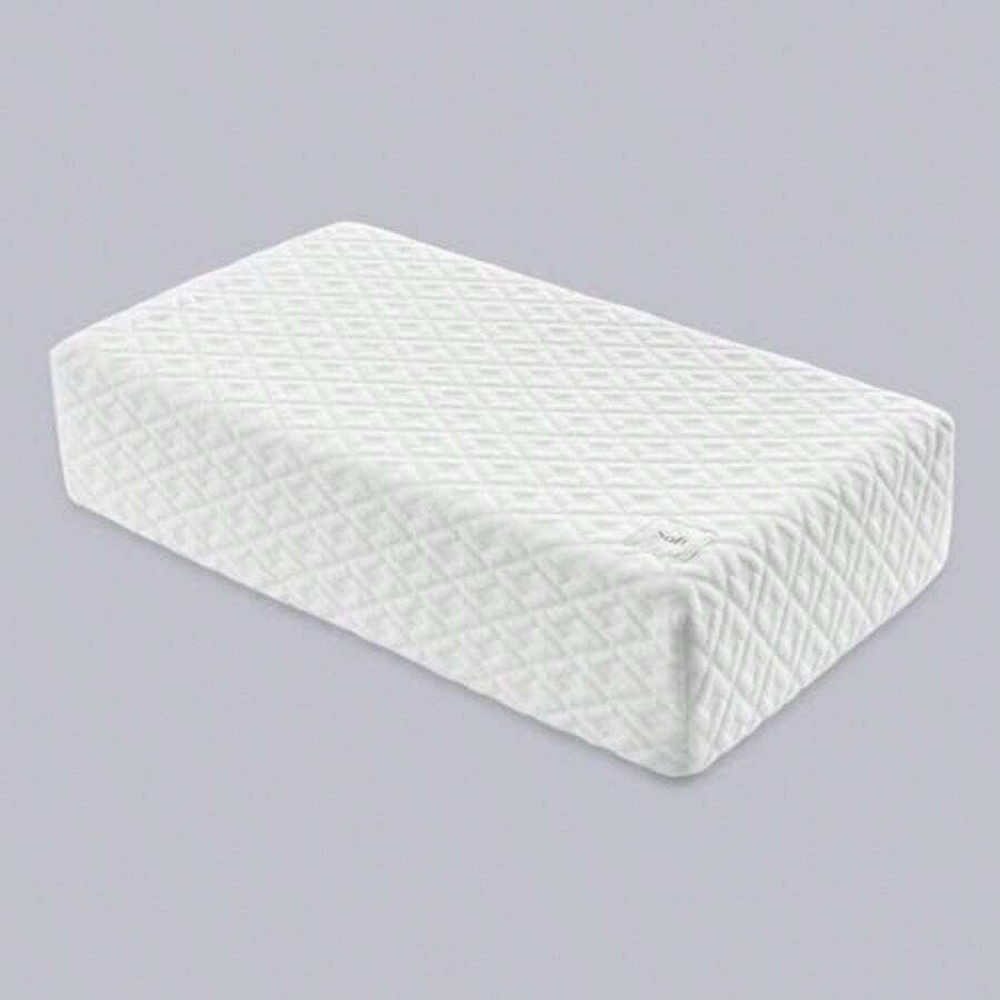 HARBOREST - Almohada para dormir lateral para dolor de cuello y hombro almohada de espuma viscoelástica con firmeza ajustable 24 x 12 x 5 pulgadas - Blanco - Ver 1