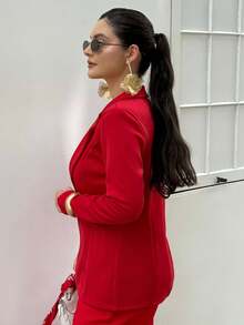 Women Coats - 櫻桃 - 查看 2