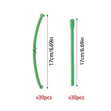 60 chiếc (10 tầng), Giá đỡ chậu hoa xếp chồng, Vòng đỡ cây, Cọc đỡ cây hoa trong vườn - màu xanh lá - Xem 12