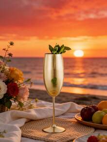 Stainless Steel Champagne & Wine Glasses, Creative Metal Cups For Bar, Restaurant, KTV - View 3