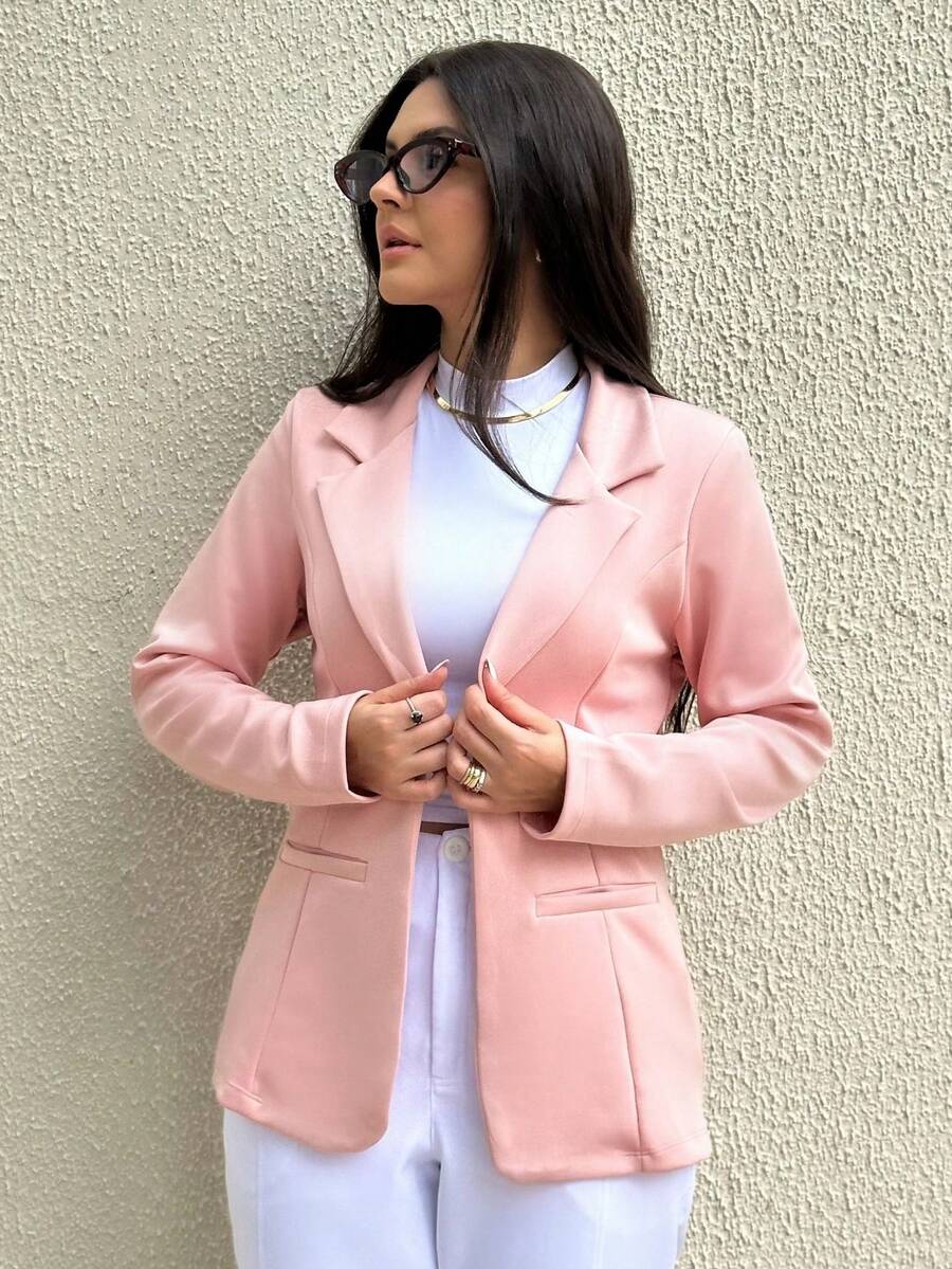 Women Coats - Rusty Rose - View 1