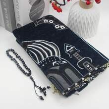 70*110cm Middle Eastern Architecture Pattern Shag Rug - 1PC - View 5