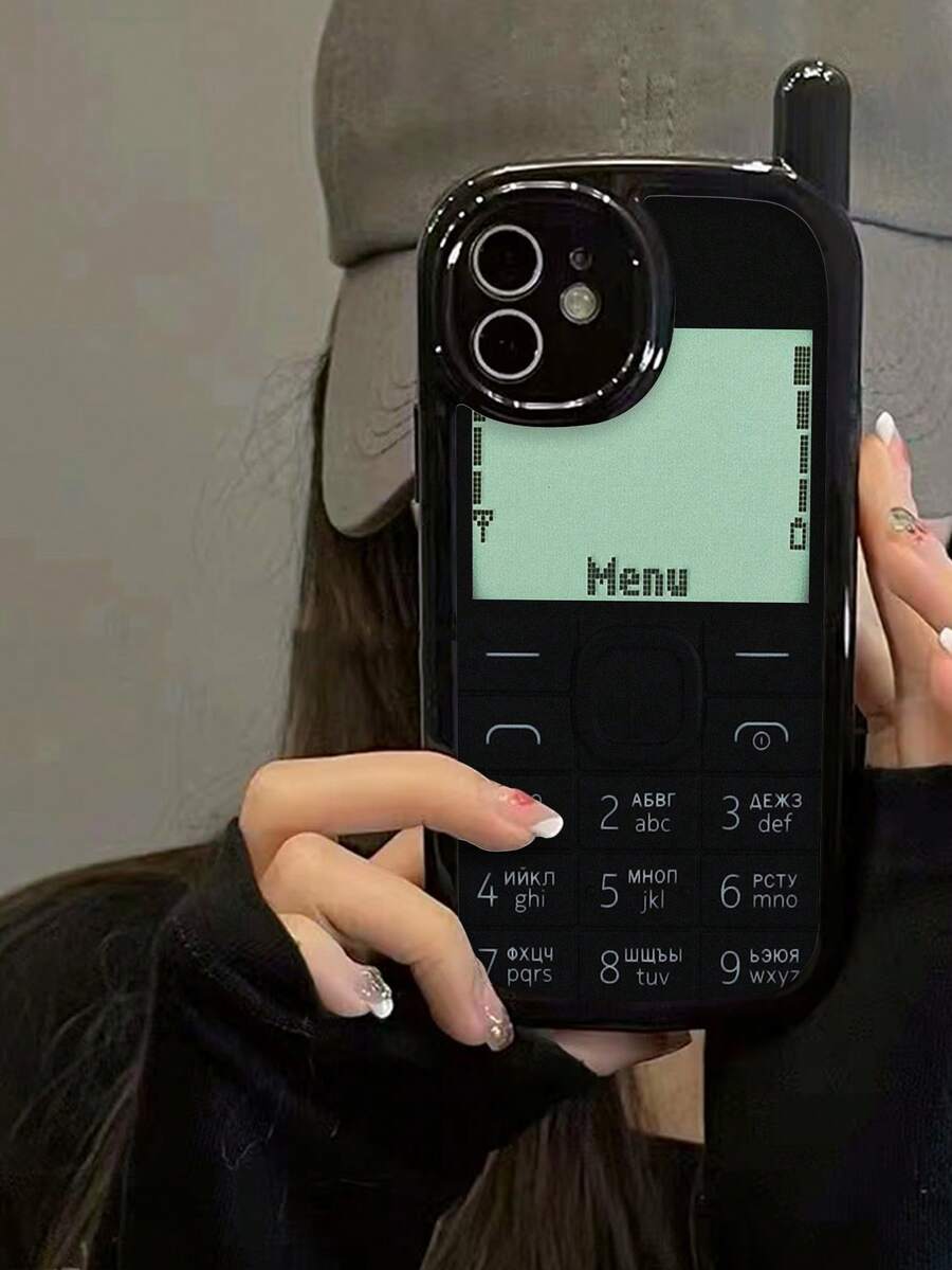 Ốp điện thoại di động 1 cái mới, cá nhân hóa, màu đen mờ, chống rơi, tương thích với iPhone 15, ốp bảo vệ mềm, bóng, nhiều màu sắc, tương thích với iPhone 17Pro/17Air/17/17ProMax 16/11/16Pro/16Plus/16ProMax/16E/15ProMax/13/14/12/XS/XR/7G/8P3, 14, 11, P12, XS - Nhiều màu - Xem 1