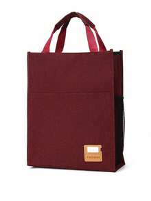 Unisex Fashion Casual Handbag, File Folder, Laptop Bag, Large Capacity Compartment Business Commuter Tote - Signature - View 6