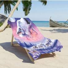 1pc Bestselling Dark Grim Reaper Beach Towel, Ins Style, Essential For Fashionable Men Photo Shoots, Quick-Drying - Hju-64 - View 6
