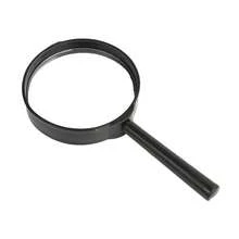 90/100mm High Performance Crystal Glass Handheld Magnifier - Ultra-Clear Portable Magnifier Suitable For Seniors, Antique Appraisal And Insect Observation - Ideal Companion For Smartphone, Book And Newspaper Reading (With Magnification Function) - A - View 8