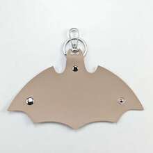 Bat Shaped Creative Key Pouch Compact PU Leather Key Holder Fashionable Key Chain Wallet Suitable For Men And Women Car Accessories For Women Wallet Mini Wallet Purse Wallet Small Wallet Mothers Day Gift Cruise Essential - Multicolor - View 12