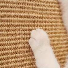 1pc Durable Sisal Rope Cat Scratching Post - Multi-Layer Climbing And Scratching Pad, With Hidden Adhesive, Neat Design To Protect Sofa, Includes Replacement Pad Only (Excludes Climbing Frame), Cat Scratching Post, Pet Furniture, Minimalist Pet Accessories, Cat Furniture, Suitable For Multi-Cat Households, Pet Lovers - one-size - View 7