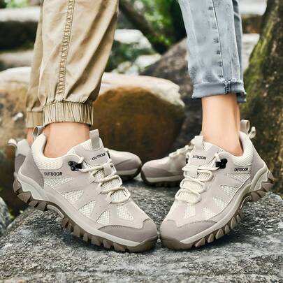 Zapatos para hombre y adolescentes para exteriores, zapatos cómodos de senderismo de caña alta, botas de desierto de campamento de moda para hombre, botas de para trabajo, botas militares de combate livianas y duraderas, nuevos zapatos de escalada Delta Triangle, botas militares de entrenamiento en campo de batalla de caña alta para campamento al aire libre para hombre, botas de senderismo cómodas y transpirables, botas de trabajo y combate para entrenamiento