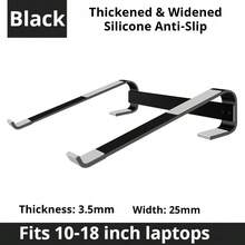 铝合金笔记本电脑支架，符合人体工学的桌面笔记本电脑支架，适用于10-17.3英寸笔记本电脑 - 筆記本支架 - 查看 8
