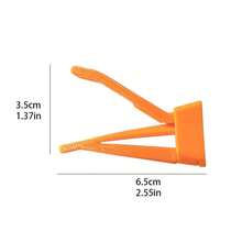 3D打印迷你塑料葵花籽剥壳器，适用于派对、烘焙、零食和葵花籽剥壳，方便易用，可拆卸，创意厨房工具 - 彩色 - 查看 7