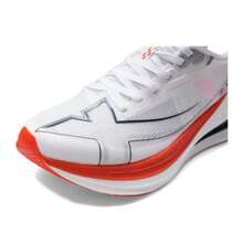 XTEP Men's Running Shoes 5th Generation, One-Piece Molded, Comfortable Shock-Absorbing Breathable Outdoor Running Shoes For Daily Commute And Road Running, 2026 Classic Casual Sports Shoes, 874219110036 Classic White/Black/Bright Orange - Classic White/black/bright Orange - View 8