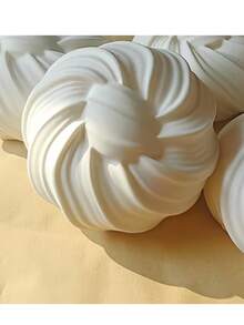 Juguete antiestrés con forma de rollo de flores realistas, súper suave y de rebote lento, con textura lisa y elástica. Aprieta y alivia el estrés, relajante y divertido. - Multicolor - Ver 8