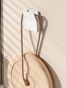 2/1 Set Kitchen Glove Holder Rack, Minimalist Wall-Mounted Cleaning Agent & Toothpaste Clip, Wall-Mounted Rubber Glove Rack, Kitchen Cloth & Towel Storage Rack, Multi-Function Storage Clip, Modern Style, Hang Or Clip, Drill-Free Bathroom Wall-Mounted Storage Clip - Multicolor - View 10