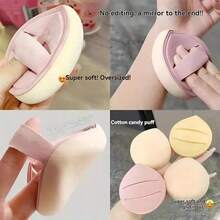 1/5/8/10pcs Makeup Sponge Blender, Ultra Soft Thick Air Cushion Puff, Suitable For Foundation, BB Cream, Loose Powder, Dry & Wet Use - Multicolor - View 10