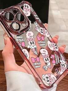 Smartphone Case / Esther Bunny Pattern Case For 12 Mini, 12 Pro/14 Pro Max/16/16 Pro/13 Pro Max/16 Plus/15/ Pixel 8a 5G/16 Pro Max/14/15 Pro Max/ Pixel 9A 5G/17 Pro Max/14 Pro/17/ Pixel 10 Pro/ 13 Pro/ 13/17 Pro/16e/12/ 13 Mini/12 Pro Max/Air/15 Plus/14 Plus/15 Pro - 粉色 - 查看 21