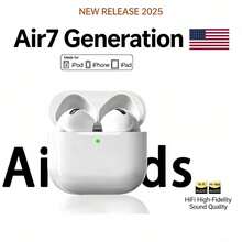 Air7 Wireless In - Ear Earbuds With Ultra - Long Battery Life & High - Fidelity Sound 8 In 1 Earbuds ANC Active Noise Cancelling(-36db)In-Ear Earphones With Charging 33H Playtime 360 Hi-Fi Stereo Waterproof Headphones Android Phone/ AlRP0DS Pro IOS - Xem 1
