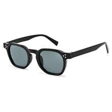 2pcs Unisex Oval Small Frame High Quality Minimalist Fashion Glasses, Suitable For Casual, Travel, Party, Beach, Daily Wear - 2-piece Combination Pack (black + Black + Black + Blue) - View 2