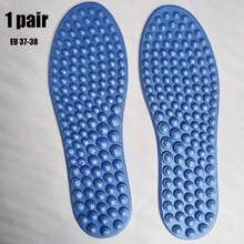 1双男女通用按摩鞋垫，柔软运动休闲鞋垫 - 彩色 - 查看 11