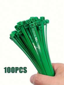 100pcs Waterproof Garden Ties - Effective Lawn Care And Plant Support Zip Ties - A - View 10