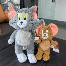 TOM AND JERRY. 25-35cm Luxury Plush Soft Cartoon Stuffed Animal Doll - Brown - View 4