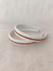 2-3条柔软舒适的发带，甜美少女青春气息发带 - 彩色 - 查看 11