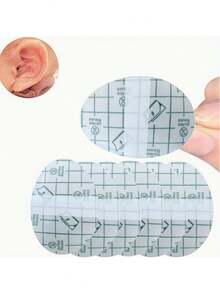 40pcs Waterproof Ear Patch/Ear Protection Stickers Suitable For Swimming, Shower, Bath, Washing Hair - Multicolor - View 4
