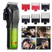 1 máy cắt tóc điện sạc USB, máy cạo râu, máy tỉa tóc dành cho nam giới. - Xem 11