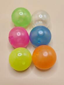 1/2/4/6个装发光天花板球、荧光球、粘性墙球、散装粘性荧光球 - 彩色 - 查看 7