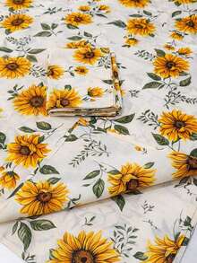 SINGLE BEDSPREADER IN SIMPLE PRINTED FABRIC AND ITEMS FOR DAILY USE - COLOR 09 - Ver 2