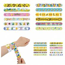 12pcs/Set Cartoon Snap Bracelet Set, Random Style, Party Favor - Multicolor - View 4