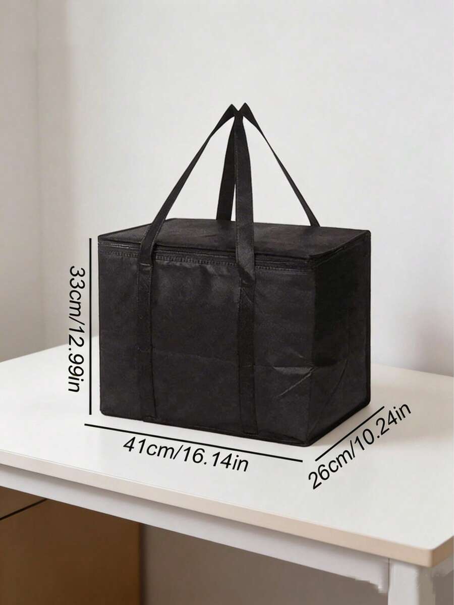 1个超大保温袋：可保温/保冷数小时 - 可重复使用的购物袋，柔软保冷袋，轻便耐用的拉链设计 - 彩色 - 查看 1