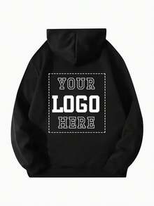 客製化女款秋/冬長袖運動衫，可客製 Logo/工作服設計/舞團 Logo/情侶款/家人、好友、愛人禮物，親子套裝，獨特風格，適合情人節、復活節、音樂節、母親節、聖誕節、520 等場合，黑色 - 黑色 - 查看 3