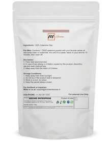 MGanna 100% Natural Calamine Clay Powder For Hair Masks, Scrubs, Creams, Lotion And Soap Making 0.22 LBS / 100 GMS - ColorA - View 2