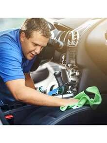 10/20片/套 家用清洁多色柔软速干吸水海绵布套装，厨房、浴室、家居用品 - A - 查看 7