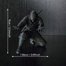 1个3D打印武士笔筒桌面收纳架，适用于圆珠笔和钢笔，稳固防滑桌面收纳，简约武士风格装饰，绝佳生日/节日礼物，笔筒，铅笔筒 - A - 查看 4
