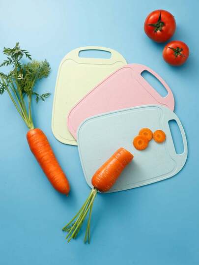 1Pc Portable Outdoor Mini Fruit Cutting Board Vegetable Chopping Board Easy Carry For Travel Picnic Student Kitchen Tool