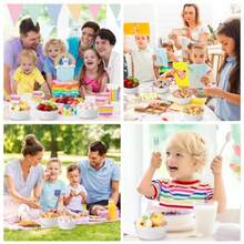 Foaincore - 24 cuencos de plástico para niños 10 onzas apto para microondas lavaplatos cuencos para niños botanas coloridos para ensalada postres para niños suministros de sopa blanco - Blanco - Ver 7