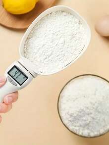 1 Pc Electronic Measuring Spoon,Gram Spoon Scale,Kitchen Electronic Spoon Scale,Flour Spoon,Food Quantitative Spoon,Coffee Scale,Milk Scale,Coffee Bean Weighing,Essential Helper For Baking And Making Cakes,Can Weigh Solid,Liquid And Powder,Enlarged Version High-Precision Handled Kitchen Scale - Electronic scale spoons - View 3