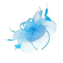 1 chiếc mũ cài tóc nữ kiểu Kentucky Derby, mũ dự tiệc trà, mũ lưới cài hoa và lông vũ, phụ kiện đội đầu cho đám cưới và tiệc cocktail. - Nhiều màu - Xem 22