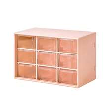 Hộp đựng đồ may vá đính cườm 6/9 ngăn, hộp đựng phụ kiện DIY đa chức năng để bàn, hộp đựng ghi chú, kim, đồ may vá, băng dính, nhẫn, bông tai, trang sức. - Nhiều màu - Xem 16
