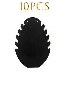 1/5/10 Pcs Jewelry Display Stand Bust Holder, Necklace Pendant Earring Display Stand Holder, Jewelry Tower Stand, For Necklaces, Pendants, Earrings, Display Stand - Flame Flocking - View 16