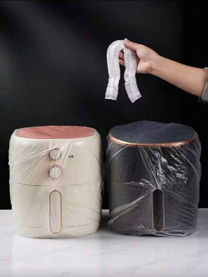 50/100pcs Dust Cover, Household Appliance Dust Cover, Microwave Oven Dust Cover, Universal Plastic Transparent Film Cover, For Household Appliances Such As Fan/Rice Cooker/Pot/Kitchen Baking Tray/Microwave Oven,Outdoor,Garden,Travel Essentials,Portable Essentials,Beach Essentials,Graduation Season,Commencement,Graduation Ceremony,Graduation Gift,Graduation Present,Graduation Gift,Graduation Present,Congrats Grad,Congratulations Graduate,Valedictorian,Finish School,Graduation Party,Outdoor Essentials,Travel Portable,Hiking Essentials,Camping Essentials,Portable Tools,Summer Essentails,Summer Portable