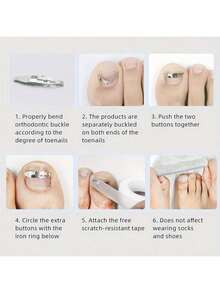 Stainless Steel Manicure & Pedicure Tool Set, For Nail Trimming And Foot Care - Silver - View 3